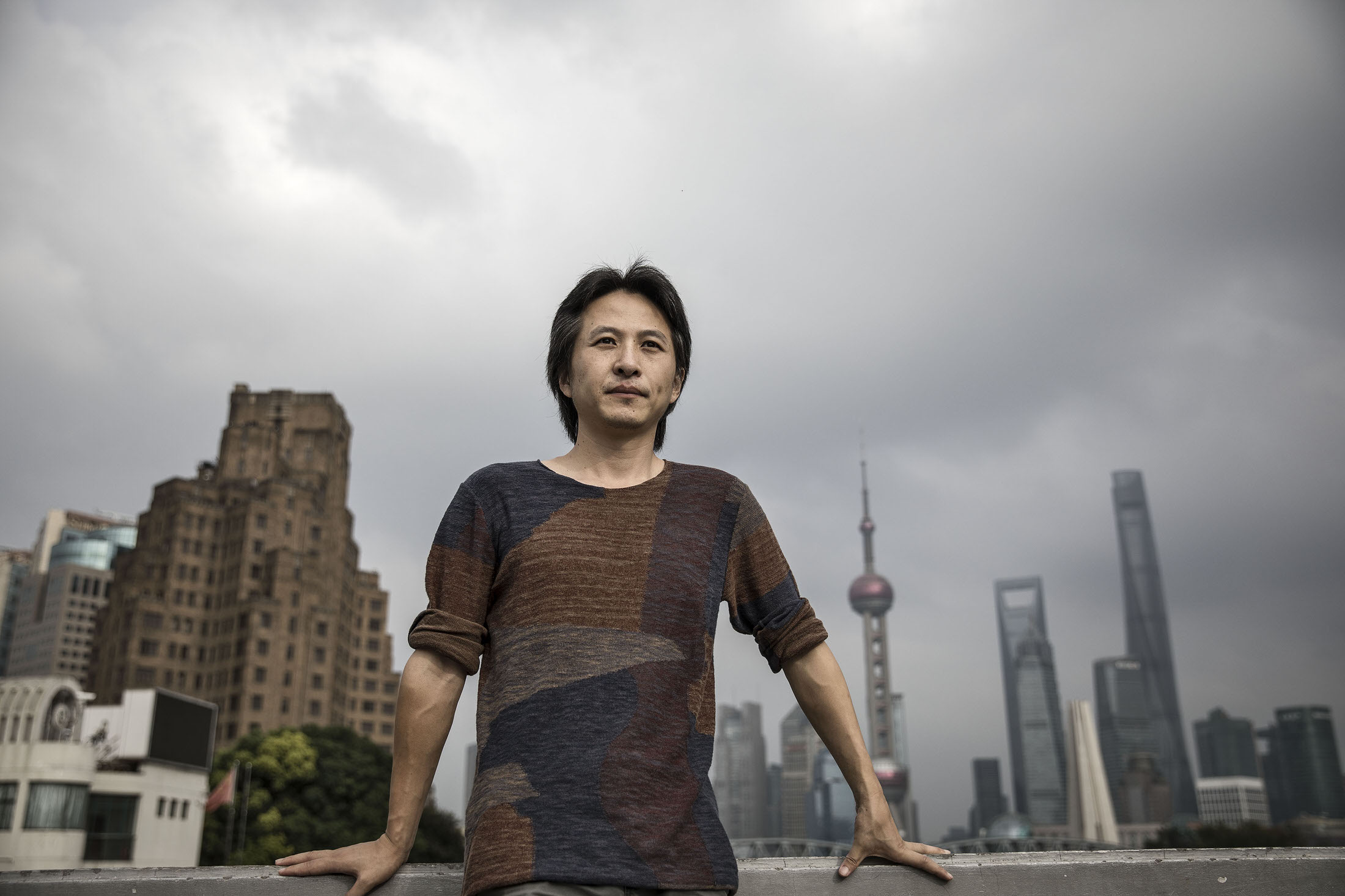 Alex Zhu, founder of Musical.ly, poses for a photograph in Shanghai, China, on Saturday, Oct. 1, 2016. Photographer: Qilai Shen/Bloomberg