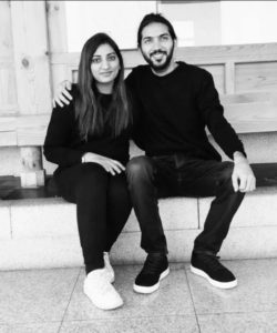 Sidra Qasim (左)、Waqas Ali (右)