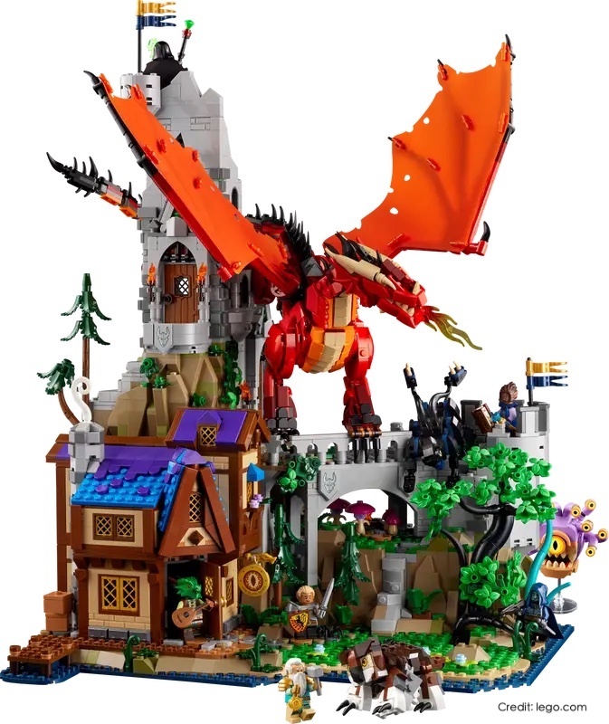 Lego Red Dragon's Tale